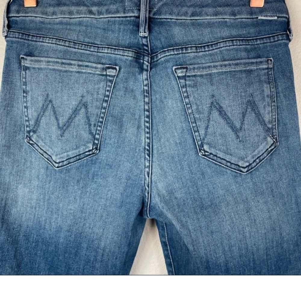 MOTHER thunderstruck the looker Jeans with Pink Stripes - Picture 4 of 6